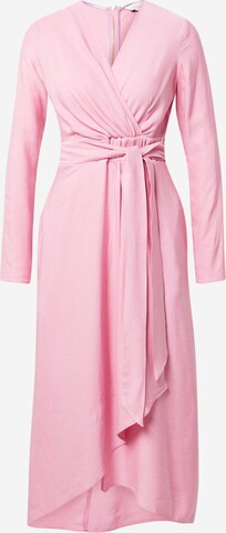 Robe de cocktail Closet London en rose : devant