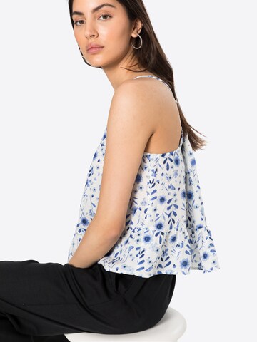 GAP Bluza 'SWING PEPLUM' | bela barva