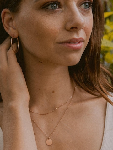 modabilé Earrings 'HOOP Klassisch' in Gold