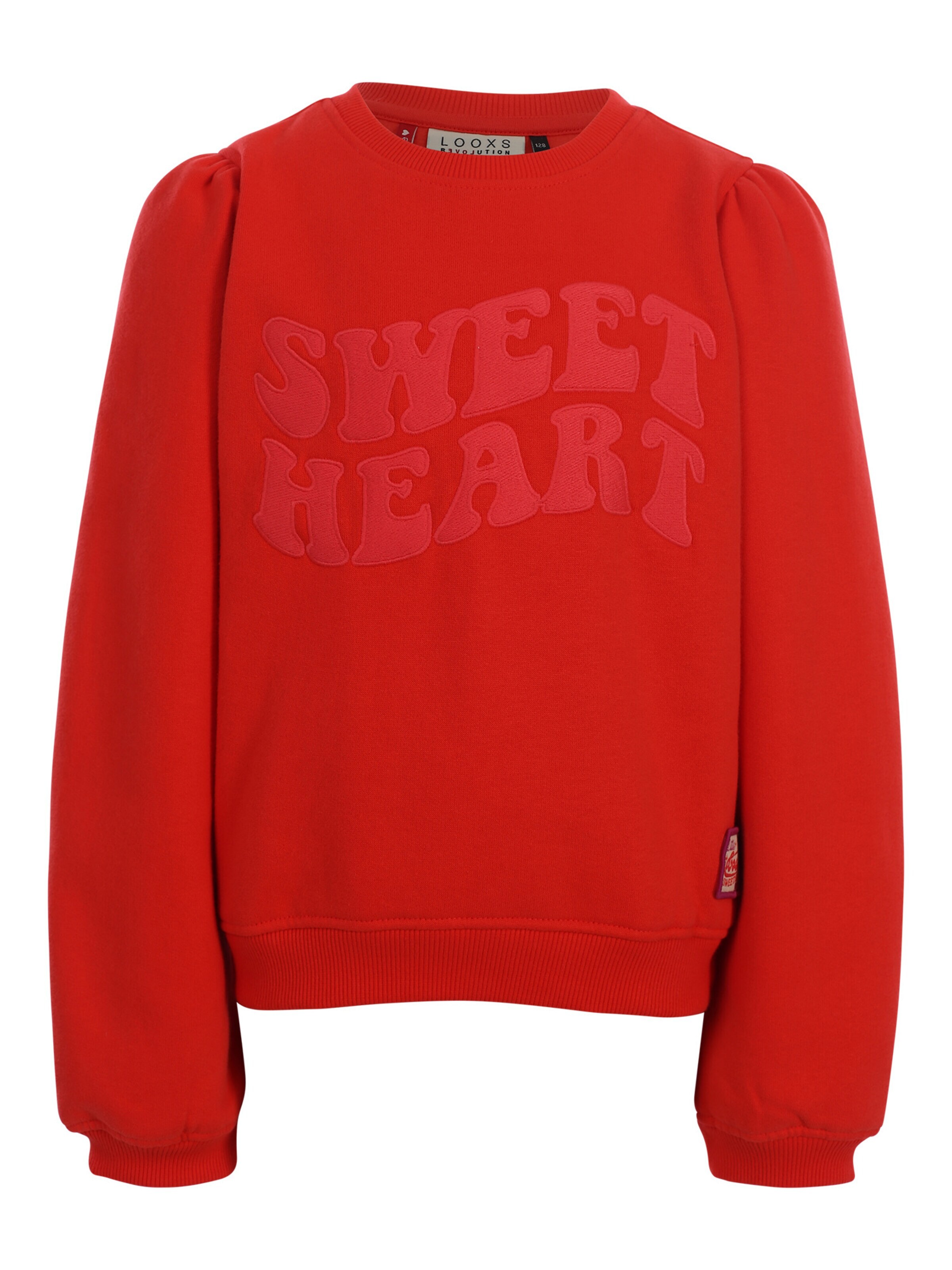 Looxs Revolution Sweatshirt in Rood: voorkant