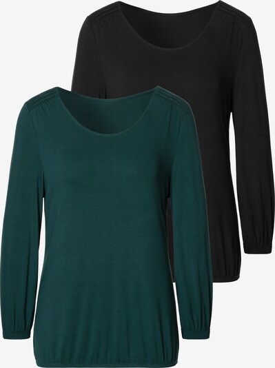 VIVANCE Skjorte i grønn / svart, Produktvisning