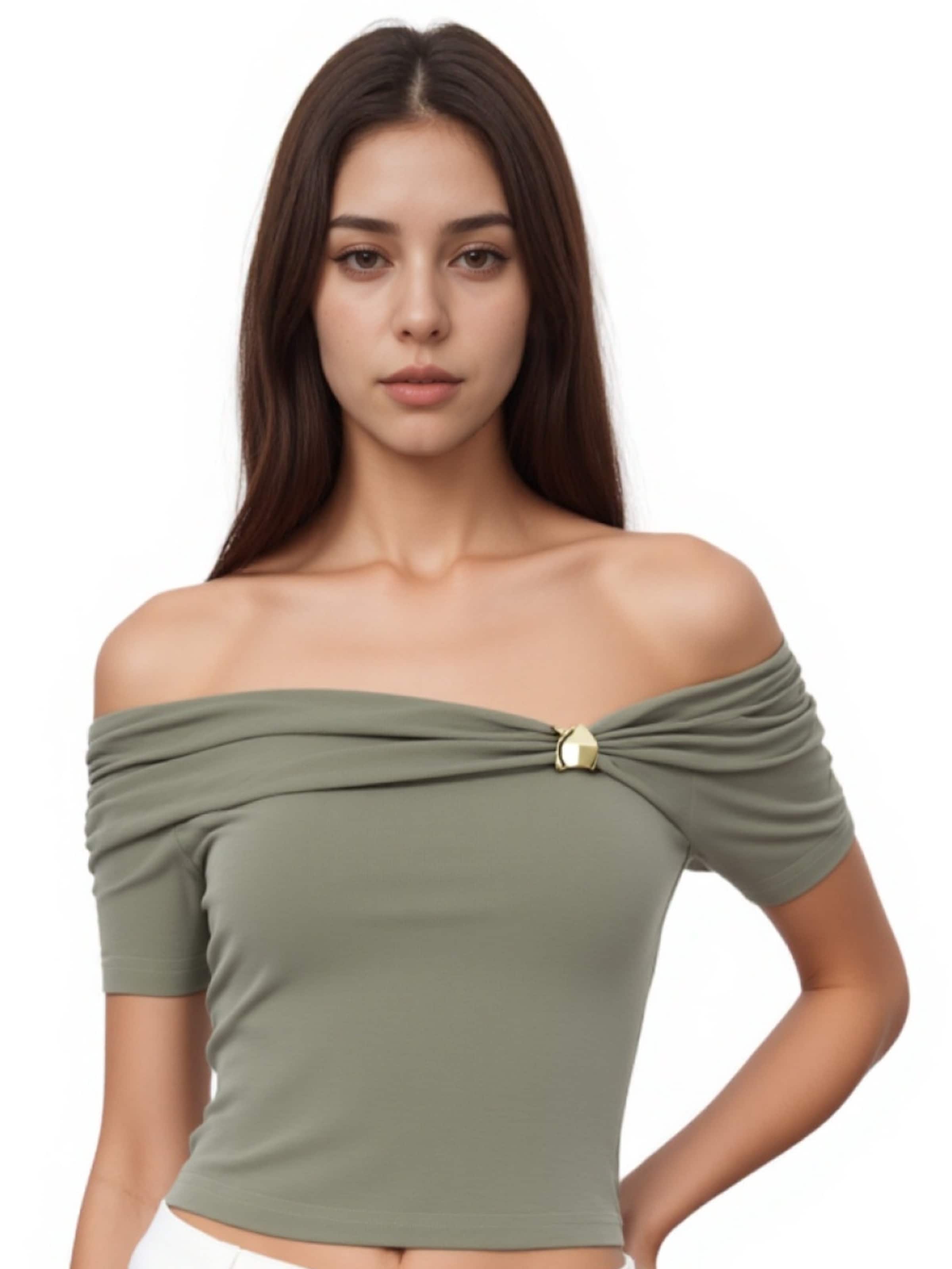 GUESS Shirt 'Brigitte' in Green