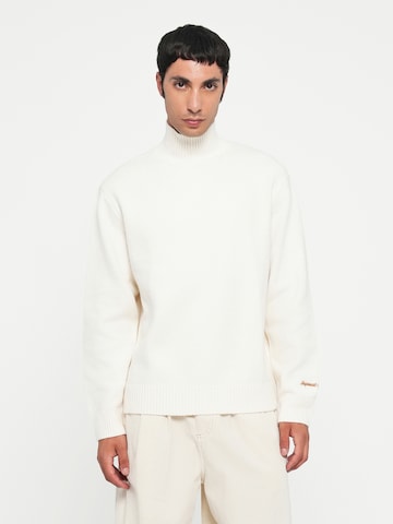 JACK & JONES Pullover 'JORNORREBRO' i hvid: forside