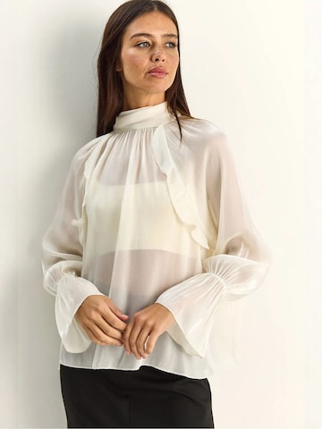 Camicia da donna di Bianco Lucci in bianco