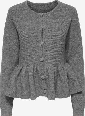 Cardigan 'PIRUET' ONLY en gris : devant