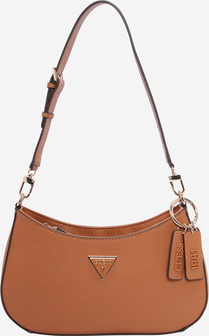 GUESS - Bolso de hombro 'Noelle' en marrón: frente