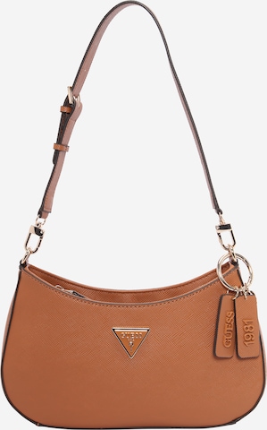 Sac bandoulière 'Noelle' GUESS en marron : devant