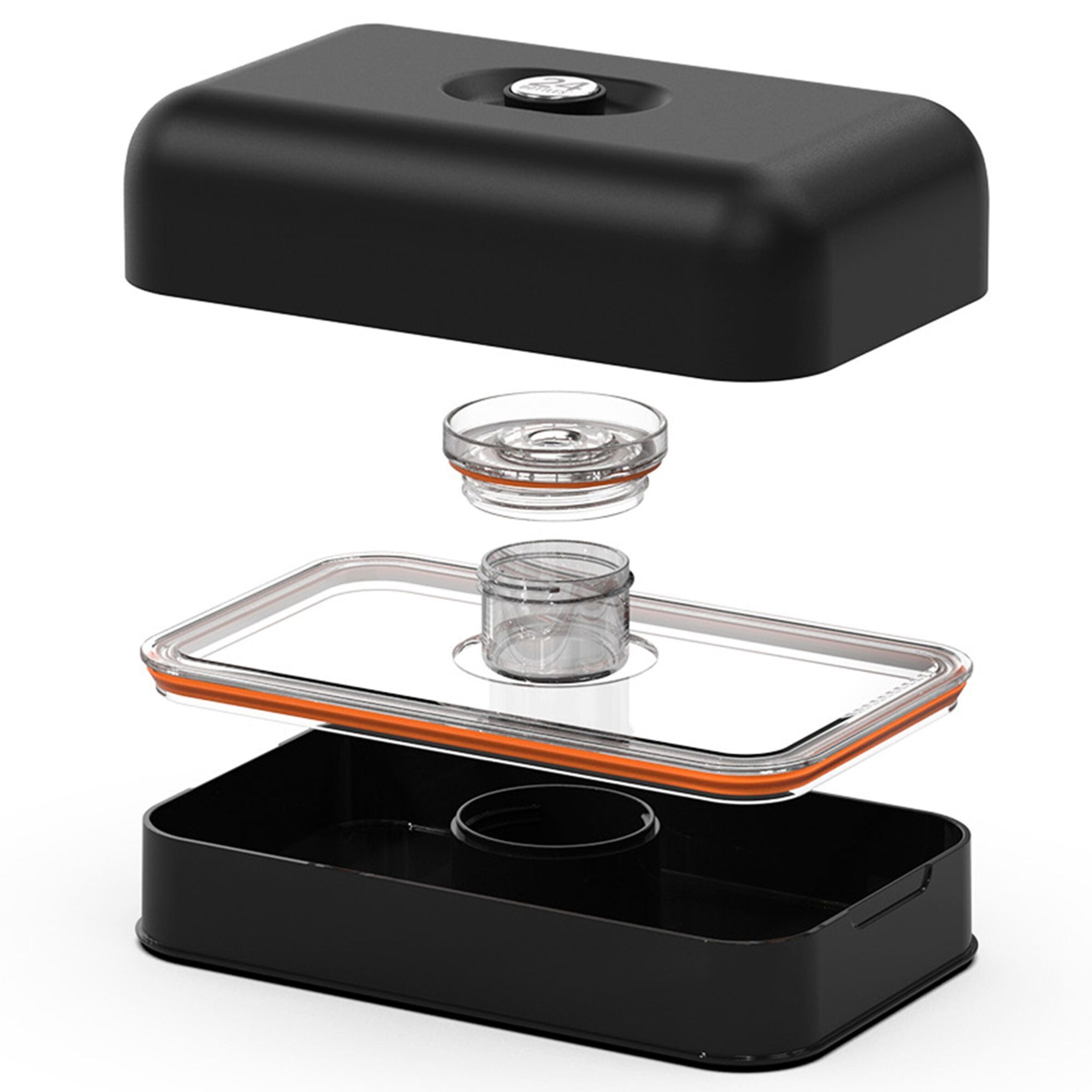 24Bottles Storage Container in Black