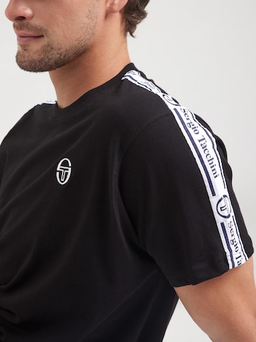 Tricou 'GRECO' de la Sergio Tacchini pe negru