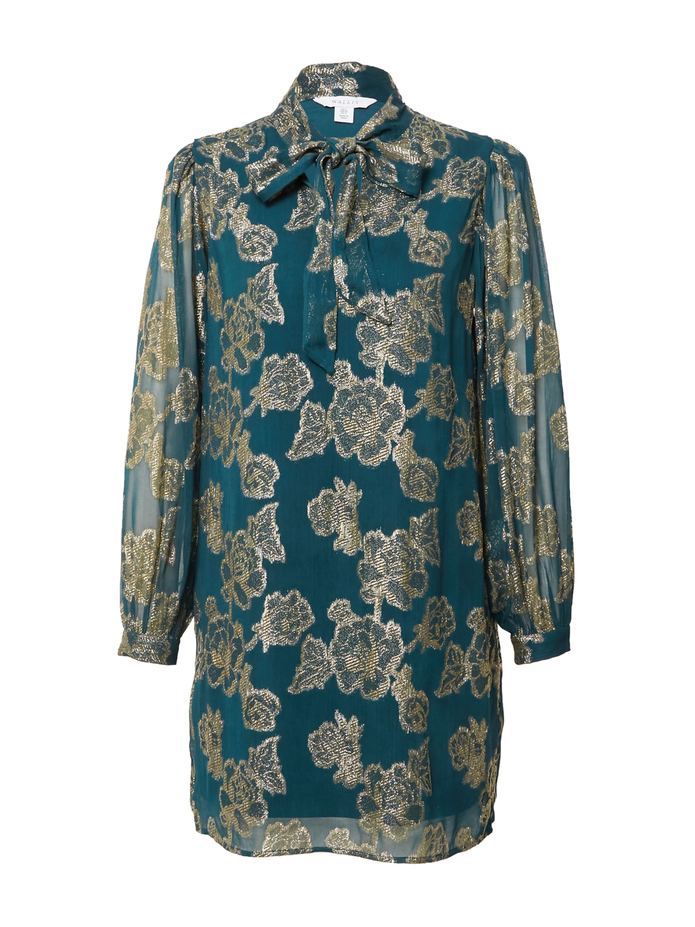 Robe Wallis en bleu : devant