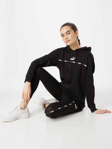 PUMA Athletic Sweatshirt in Black