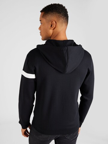 BOSS Zip-Up Hoodie 'Saggy 1' in Black