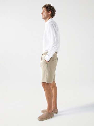 Salsa Jeans Zwemshorts 'Regular' in Beige