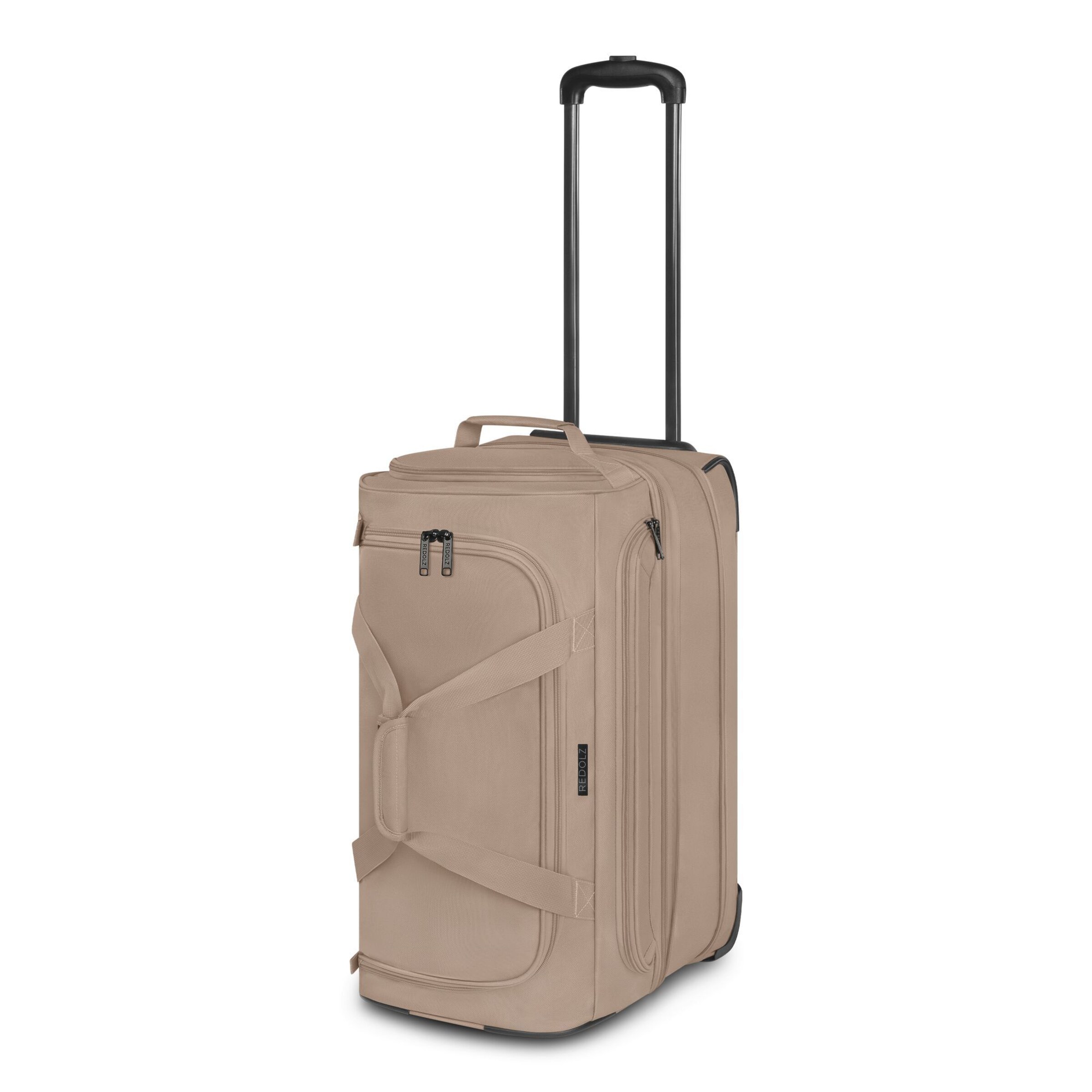 Borsa da viaggio di Redolz in beige: frontale