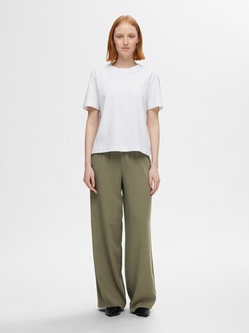 SELECTED FEMME - Loosefit Pantalón 'SLFTinni' en verde