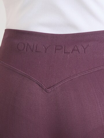 ONLY PLAY - Skinny Calças de desporto 'ONPFLEX' em roxo