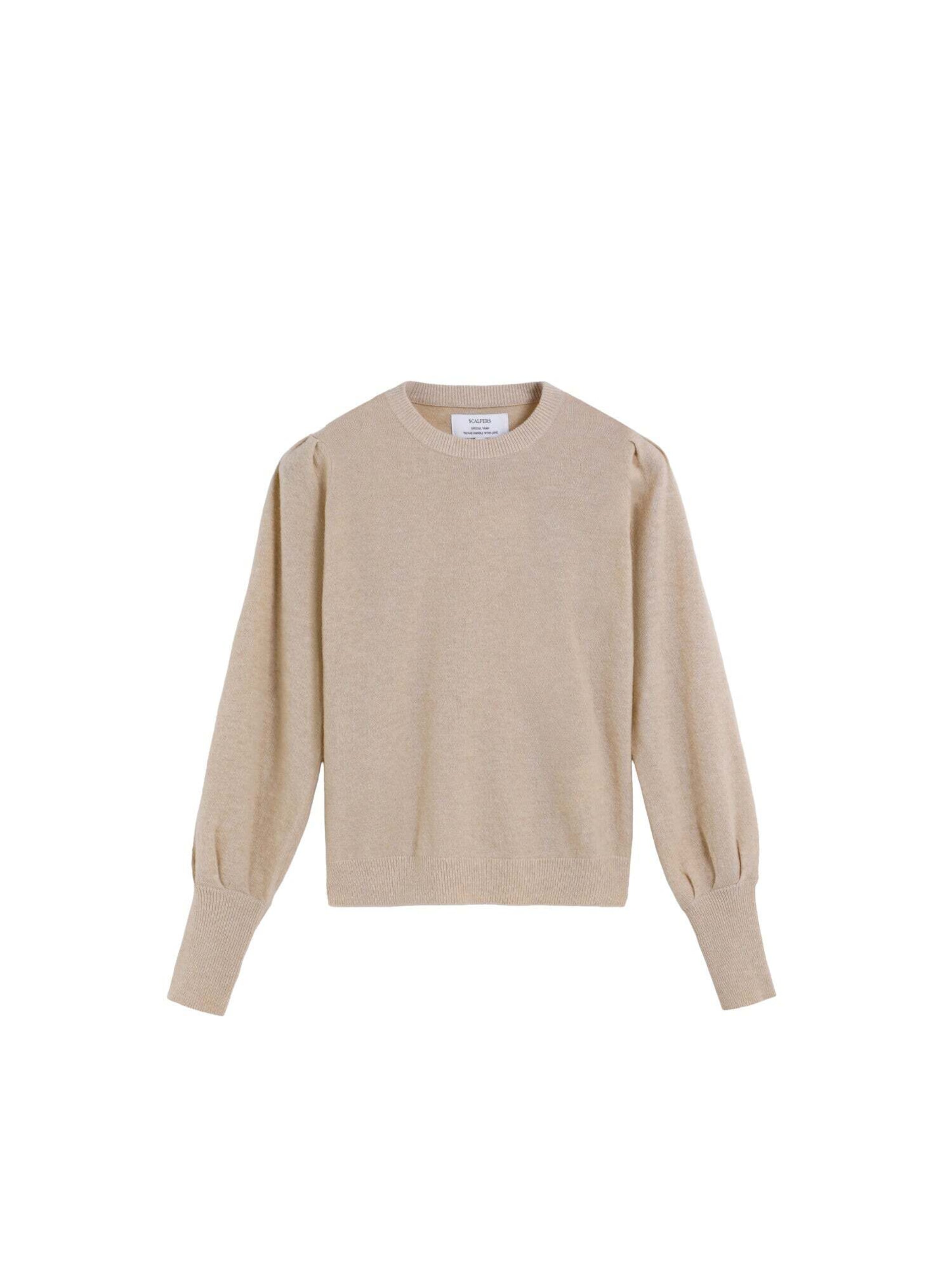 Scalpers Neulepaita 'Joyr' värissä beige: etupuoli