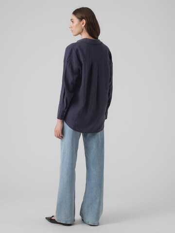 VERO MODA Blouse 'Quenny' in Blauw