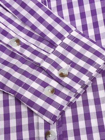 KoJooin Regular fit Button Up Shirt in Purple