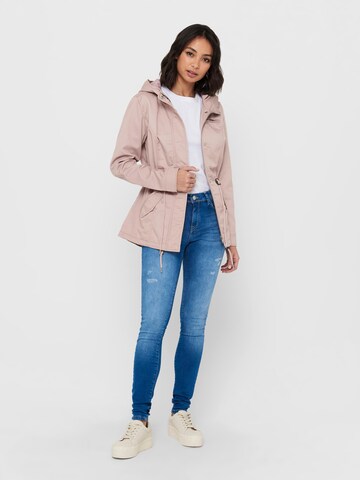 ONLY Between-seasons parka 'Lorca' in Pink