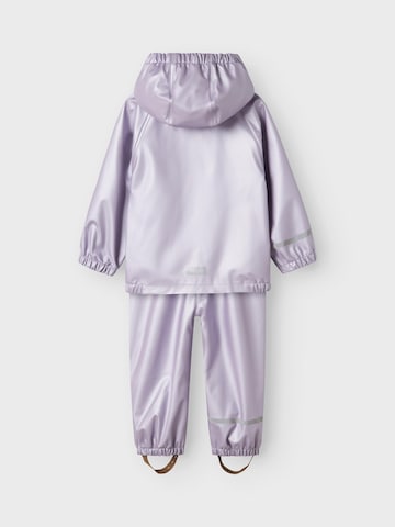 NAME IT Athletic Suit 'NMFDRY10' in Purple
