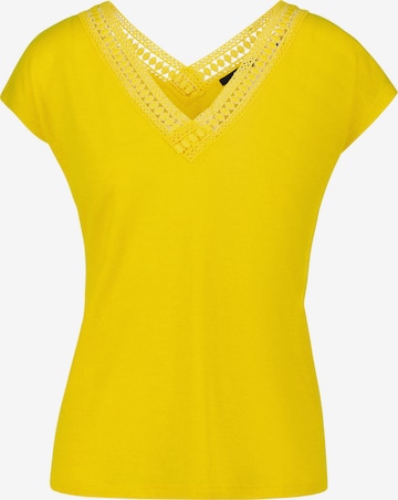 T-shirt zero en jaune : devant