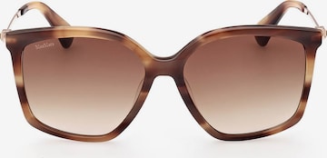 Occhiali da sole 'JEWEL3' di Max Mara in marrone: frontale