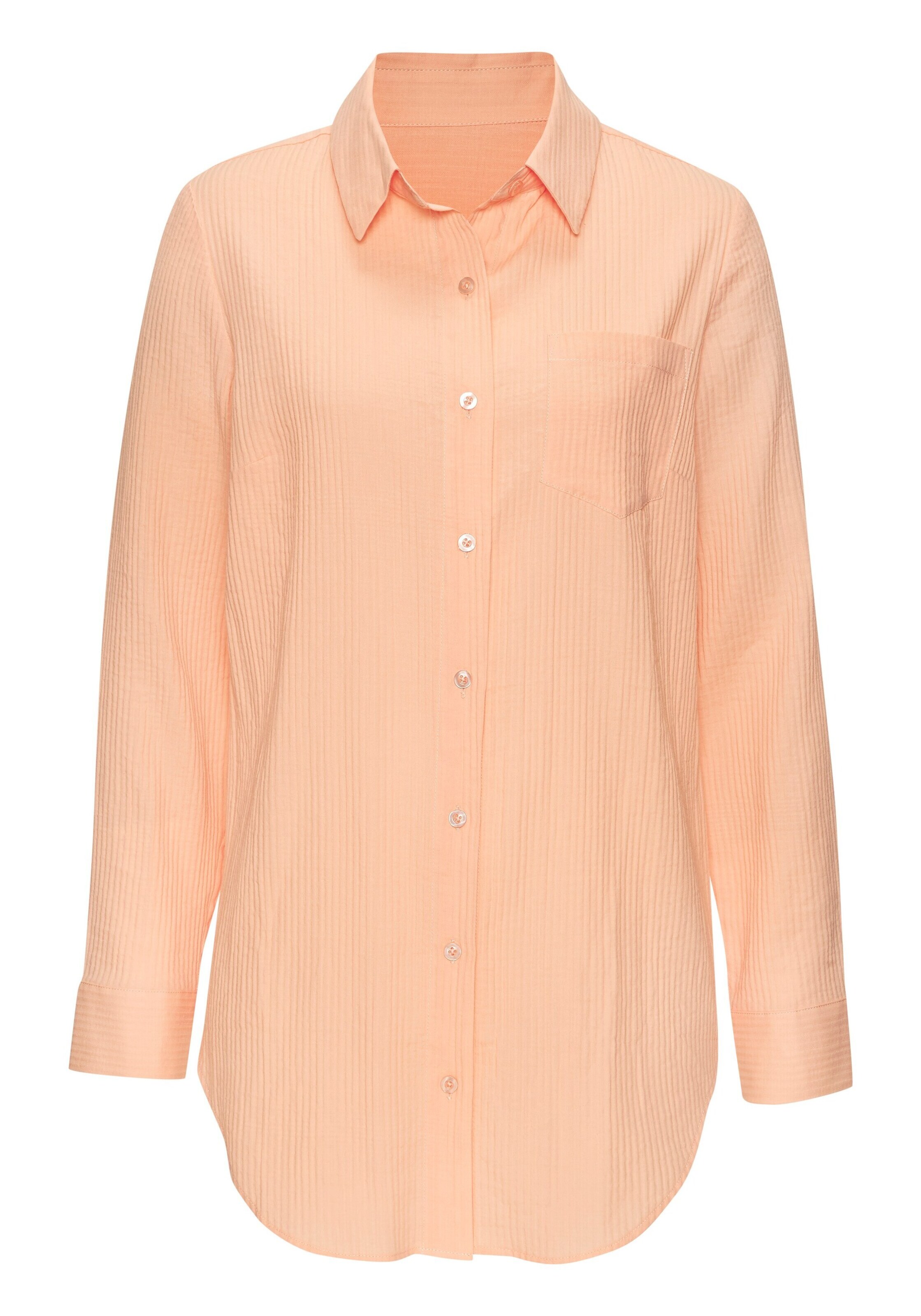 VIVANCE Blouse in Orange: front