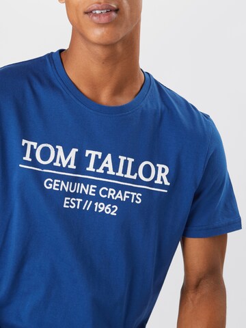 TOM TAILOR Regular fit Shirt in Blauw