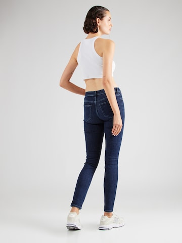 WRANGLER Skinny Džíny 'SKINNY' – modrá