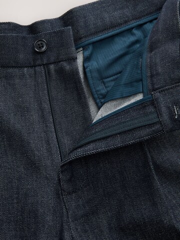 Next Loosefit Bandplooibroek in Blauw
