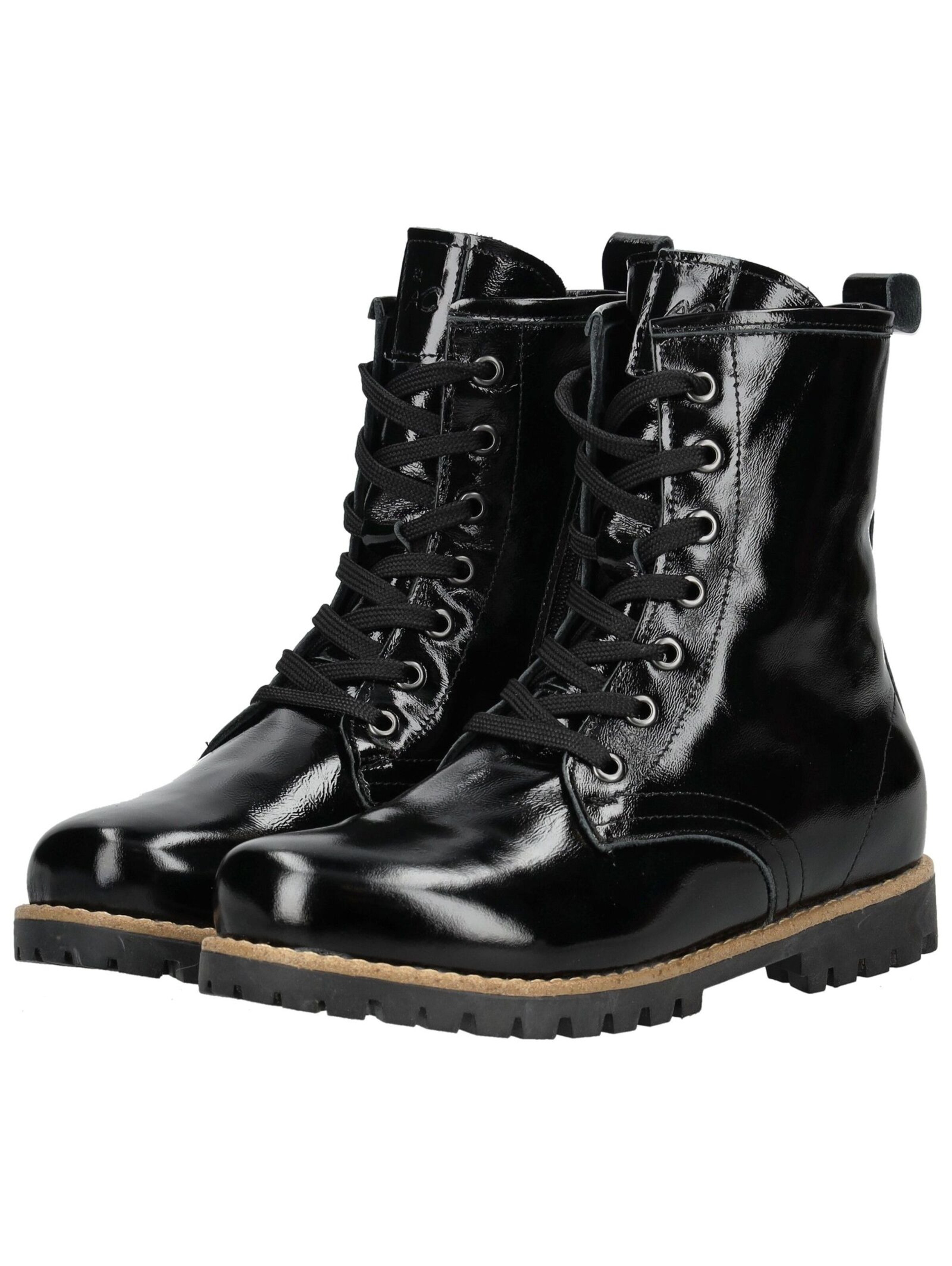 ANDREA CONTI Lace-up bootie in Black