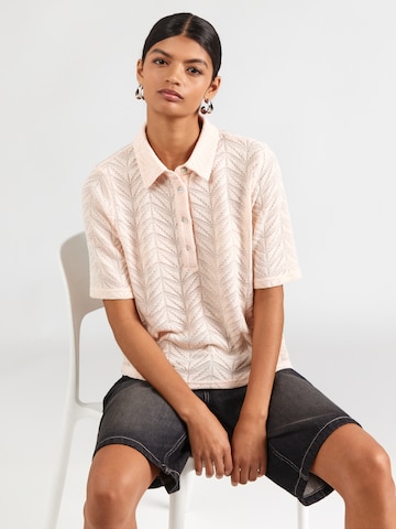 NÜMPH Tričko 'NUCALLINA' - Ružová: predná strana