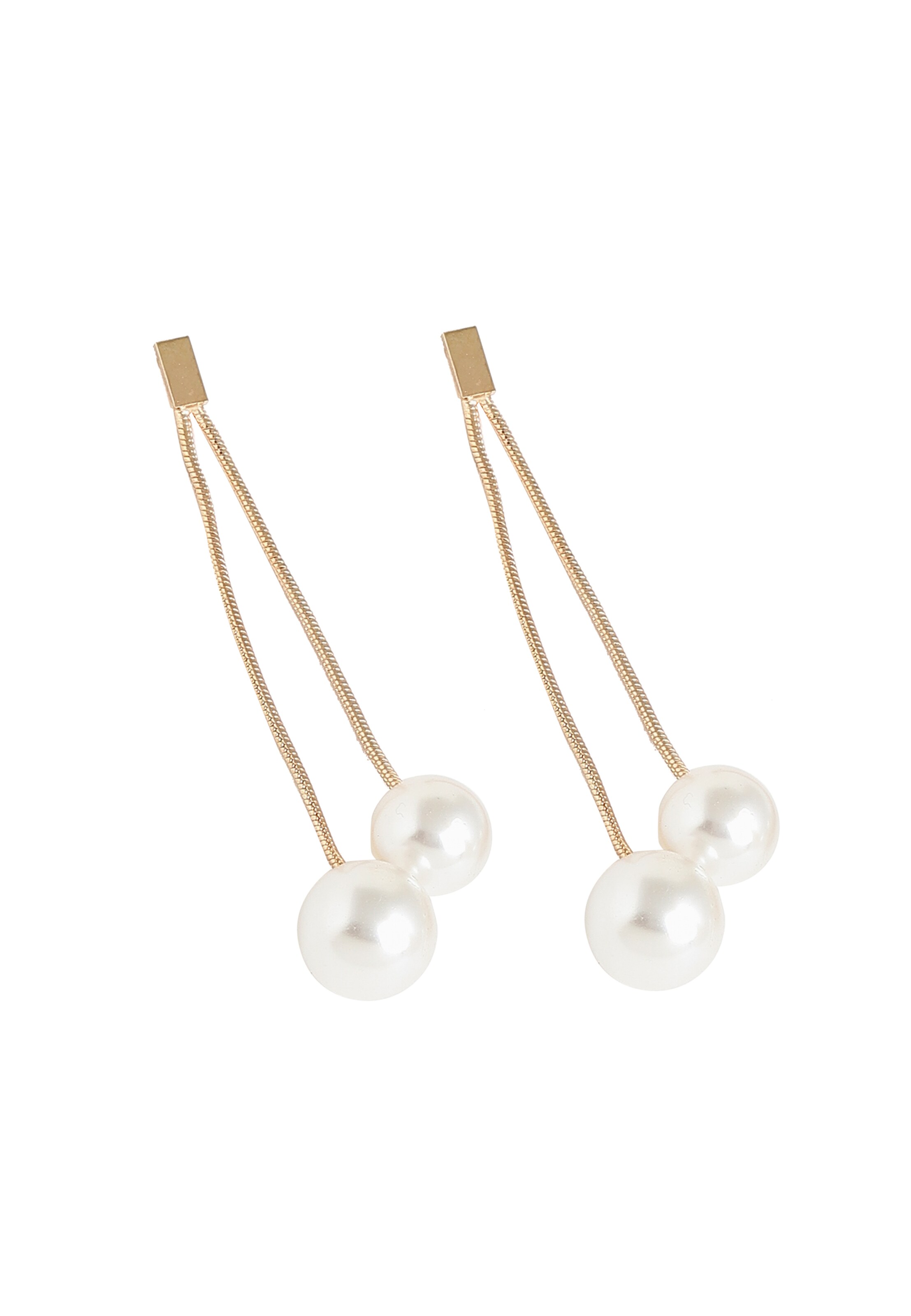 SOHI Kolczyki ' Janelle ' w kolorze złoty: przód