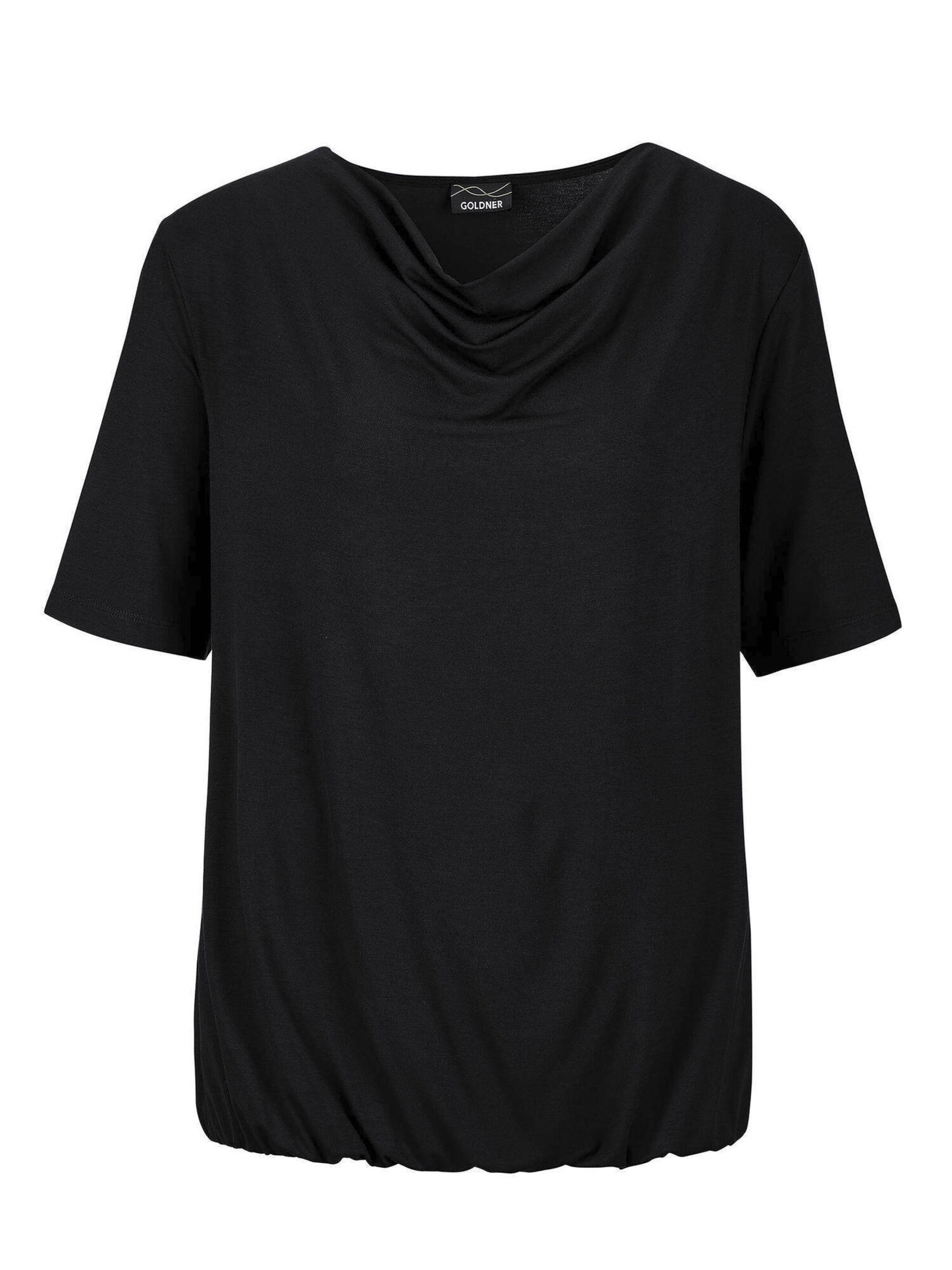 Goldner Shirt in Black: front