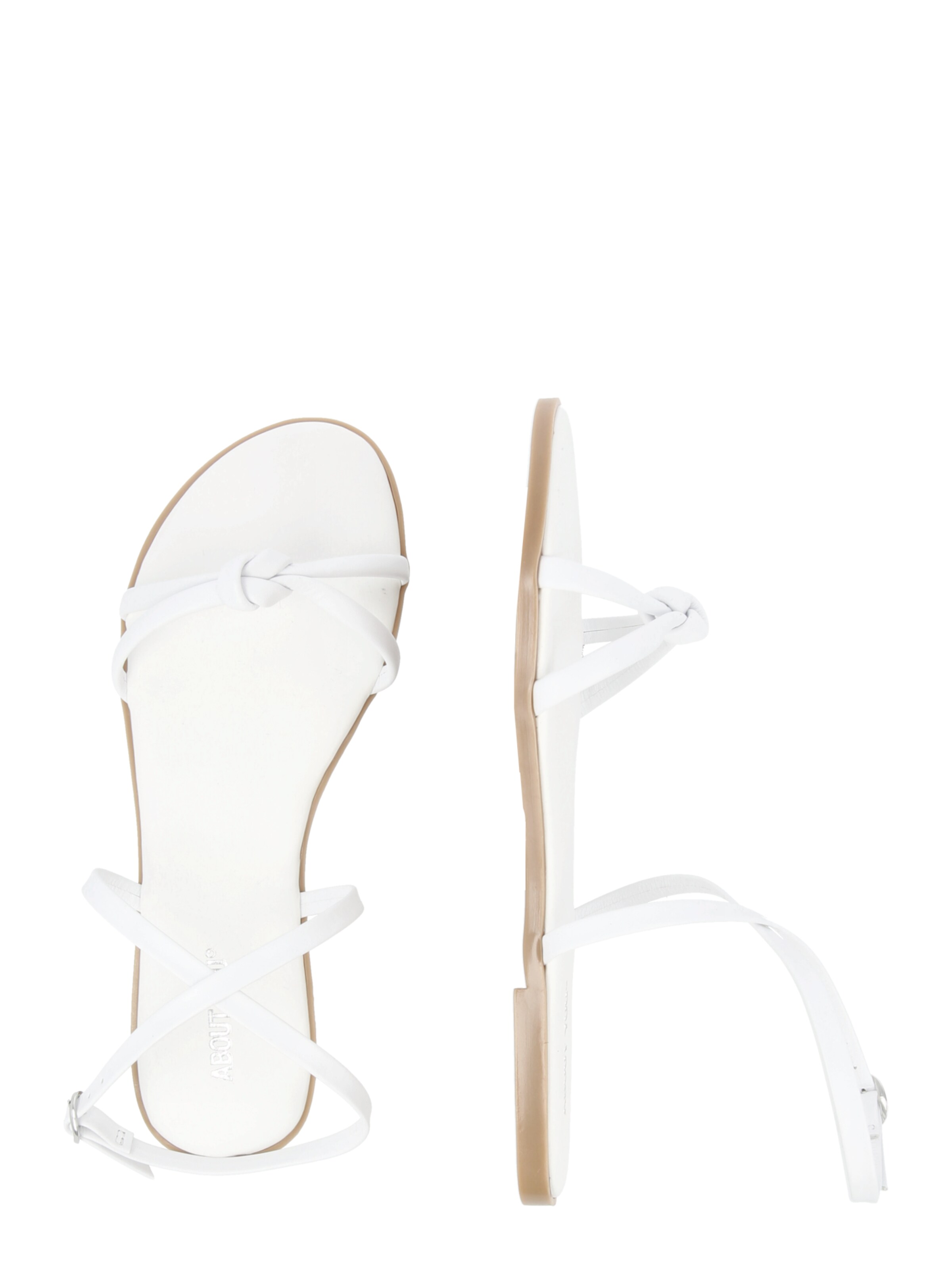 ABOUT YOU Szandálok 'Amelie' - fehér