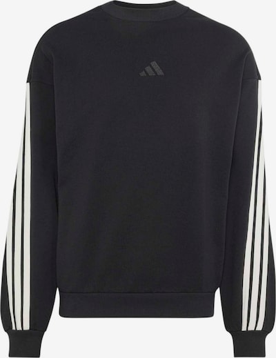 XS dydžio Sportinio tipo megztinis 'AK' iš ADIDAS SPORTSWEAR, spalva – juoda / balta, Prekių apžvalga