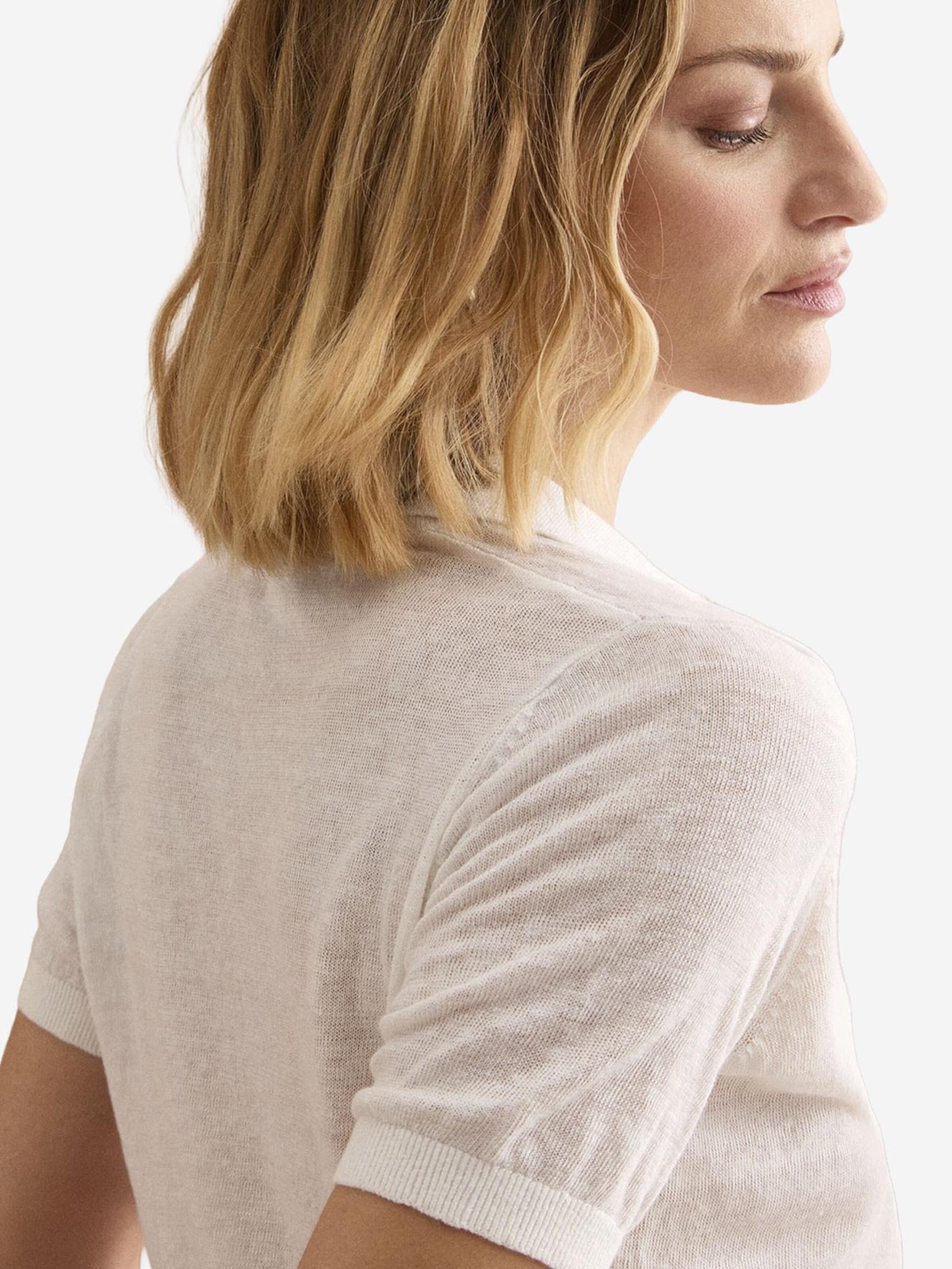 T-shirt Il Lanificio en blanc
