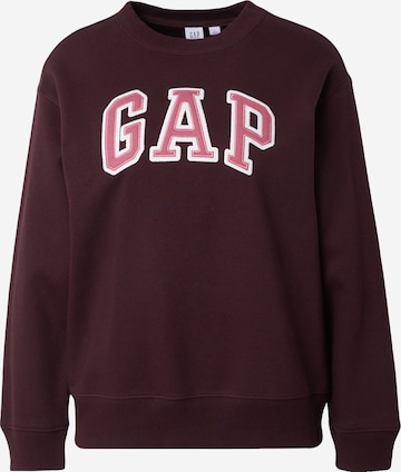 GAP Sweatshirt 'HERITAGE' in Lila: predná strana