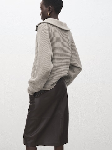 MANGOPulover 'Manzana' - siva boja