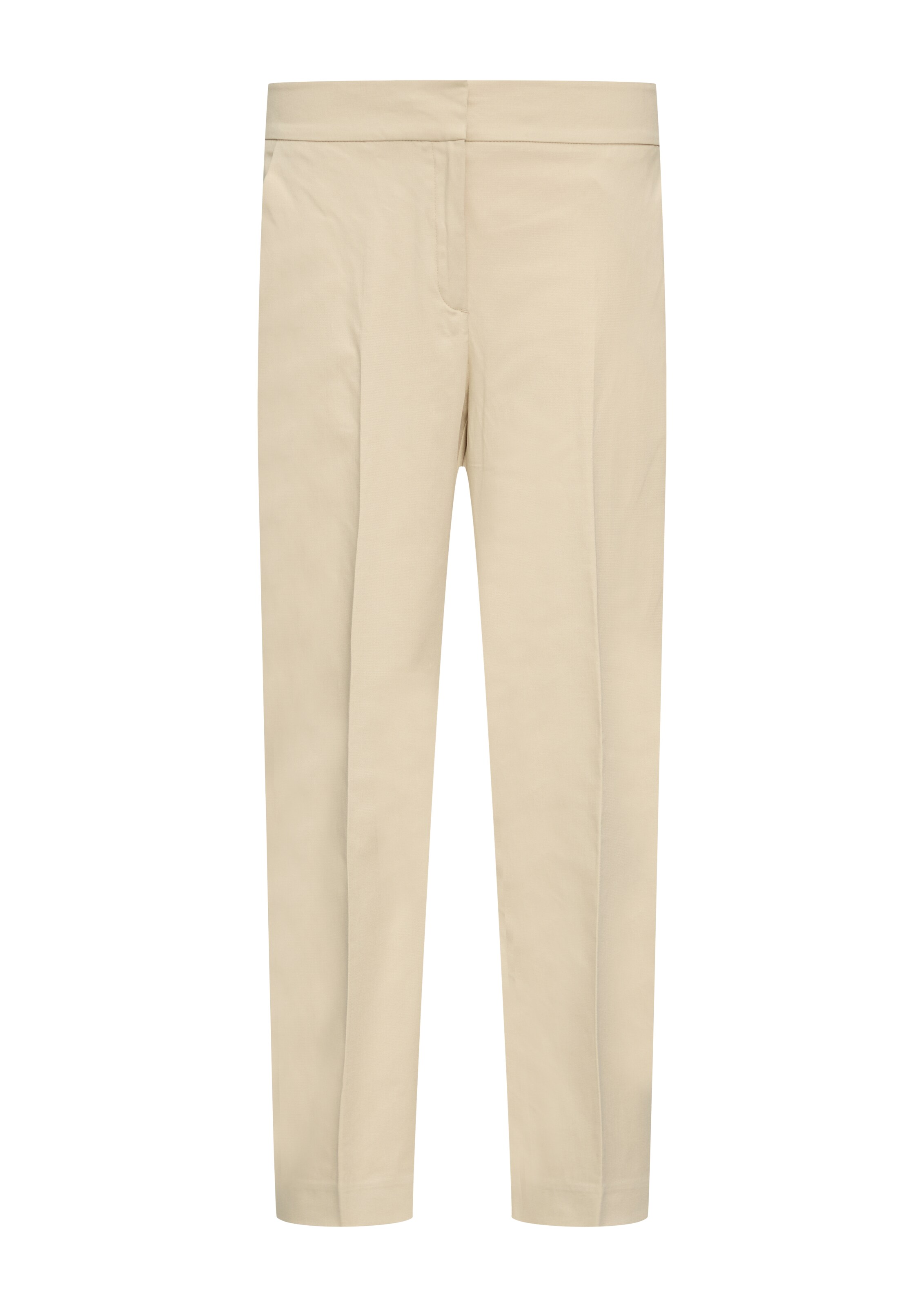s.Oliver BLACK LABEL Bügelfaltenhose in Beige: Vorderseite