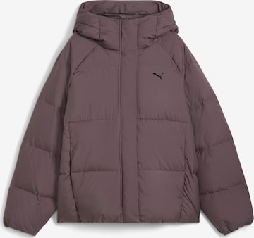 Veste d’hiver PUMA en violet : devant