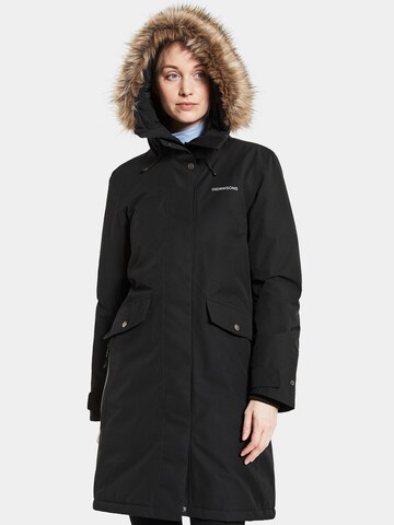Didriksons Outdoor Jacket 'Erika' in Black: front