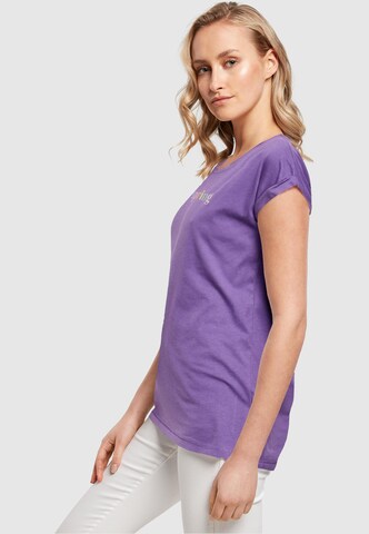 T-shirt 'Spring' Merchcode en violet