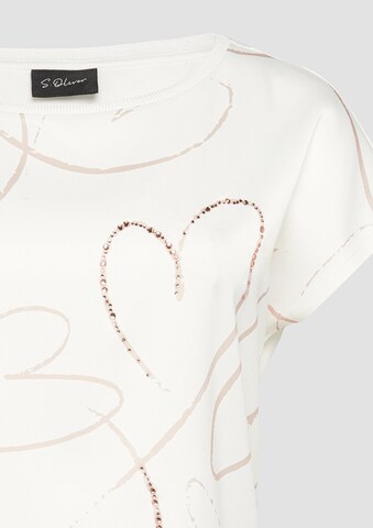 T-shirt s.Oliver BLACK LABEL en beige