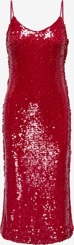 ONLY Cocktailklänning 'CHARLIE' i röd: framsida
