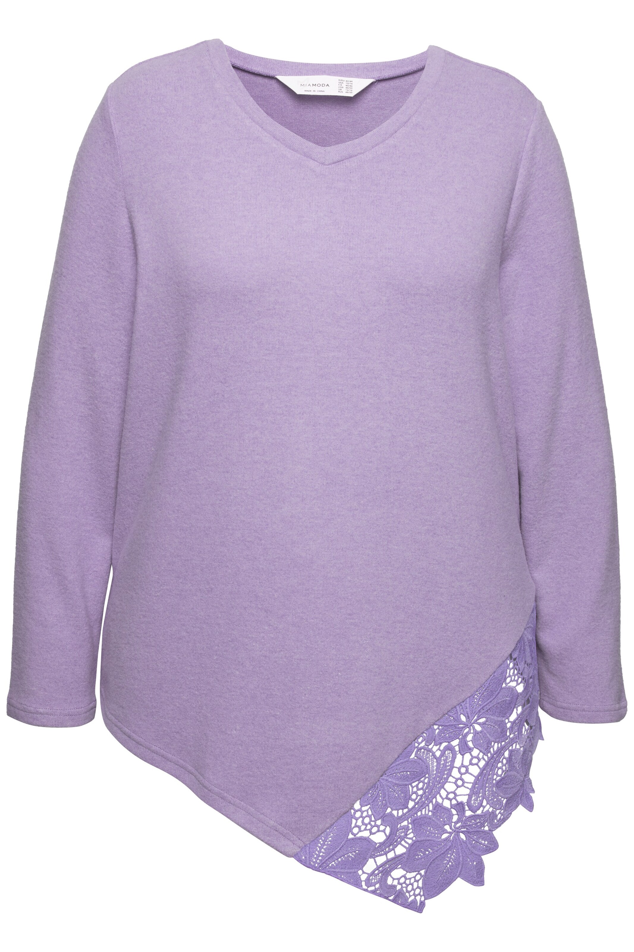 MIAMODA Pullover in Lila: Vorderseite