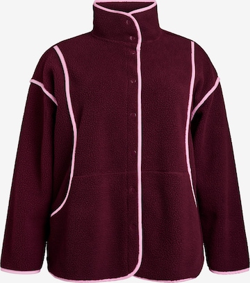 Active by ZizziFlis jakna 'ANILLA' - crvena boja: prednji dio