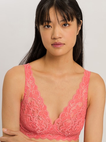 Hanro Triangle Bra ' Moments ' in Pink