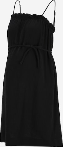 Vero Moda Maternity - Vestido de verano 'NATALI' en negro: frente